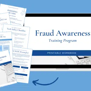 utskrivbar arbetsbok för bedrägerimedvetenhet